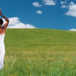 Yogini Doing Tree Pose